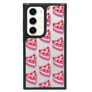 For Samsung Galaxy S22 5G Creative Art Pattern Full Coverage Phone Case(Sweet Pink B)