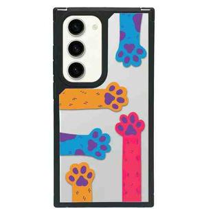 For Samsung Galaxy S22+ 5G Creative Art Pattern Full Coverage Phone Case(Colorful Dog B)