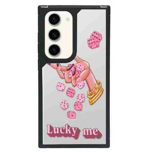 For Samsung Galaxy S22+ 5G Creative Art Pattern Full Coverage Phone Case(Lucky Dice A)