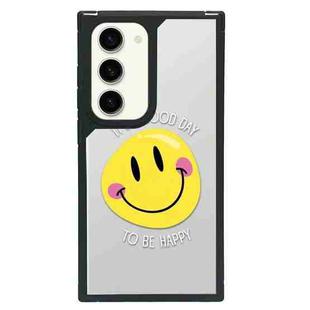 For Samsung Galaxy S22+ 5G Creative Art Pattern Full Coverage Phone Case(Smiley Face A)