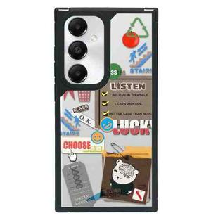 For Samsung Galaxy S23 FE 5G Creative Art Pattern Full Coverage Phone Case(Quotes Tags A)