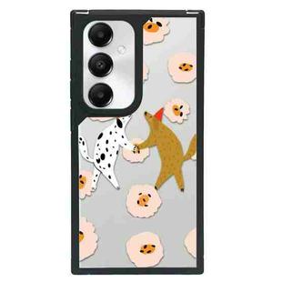 For Samsung Galaxy S23 FE 5G Creative Art Pattern Full Coverage Phone Case(Colorful Dog C)