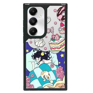 For Samsung Galaxy S23 FE 5G Creative Art Pattern Full Coverage Phone Case(Girl Dream B)