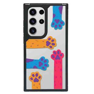 For Samsung Galaxy S23 Ultra 5G Creative Art Pattern Full Coverage Phone Case(Colorful Dog B)