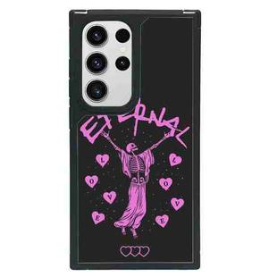 For Samsung Galaxy S23 Ultra 5G Creative Art Pattern Full Coverage Phone Case(Love and Freedom A)