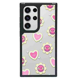 For Samsung Galaxy S23 Ultra 5G Creative Art Pattern Full Coverage Phone Case(Smiley Face B)