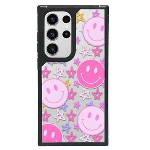 For Samsung Galaxy S23 Ultra 5G Creative Art Pattern Full Coverage Phone Case(Smiley Face C)