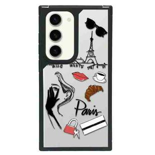 For Samsung Galaxy S23+ 5G Creative Art Pattern Full Coverage Phone Case(Fashion Girl E)