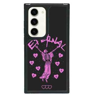 For Samsung Galaxy S23+ 5G Creative Art Pattern Full Coverage Phone Case(Love and Freedom A)