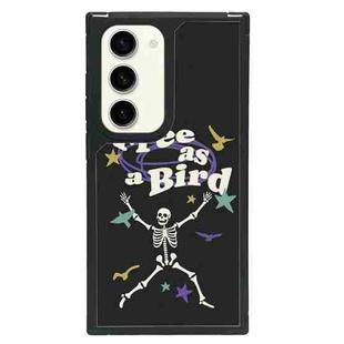 For Samsung Galaxy S23+ 5G Creative Art Pattern Full Coverage Phone Case(Love and Freedom B)