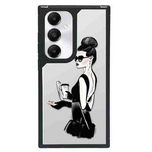 For Samsung Galaxy S24 5G Creative Art Pattern Full Coverage Phone Case(Fashion Girl C)