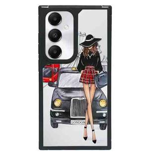 For Samsung Galaxy S24 5G Creative Art Pattern Full Coverage Phone Case(Fashion Girl F)