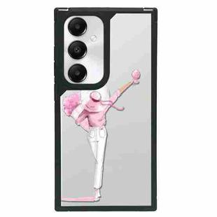 For Samsung Galaxy S24+ 5G Creative Art Pattern Full Coverage Phone Case(Fashion Girl A)