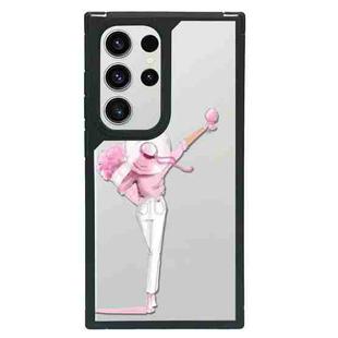 For Samsung Galaxy S24 Ultra 5G Creative Art Pattern Full Coverage Phone Case(Fashion Girl A)