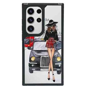 For Samsung Galaxy S24 Ultra 5G Creative Art Pattern Full Coverage Phone Case(Fashion Girl F)