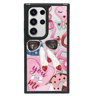 For Samsung Galaxy S24 Ultra 5G Creative Art Pattern Full Coverage Phone Case(Girl Dream C)