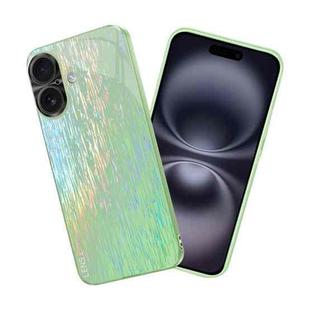 For iPhone 16 Colorful Ultra-thin Shockproof Phone Case(Green)