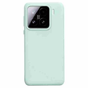For Xiaomi 15 Liquid Silicone Skin-friendly Shockproof Phone Case(Green)