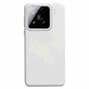 For Xiaomi 15 Liquid Silicone Skin-friendly Shockproof Phone Case(Antique White)