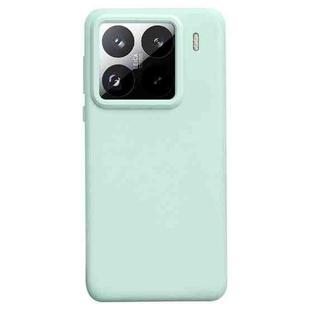 For Xiaomi 15 Pro Liquid Silicone Skin-friendly Shockproof Phone Case(Green)
