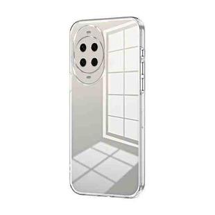 For Huawei nova 14 Transparent Plating Fine Hole Phone Case(Transparent)