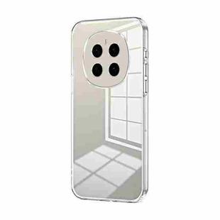 For Honor Magic7 Transparent Plating Fine Hole Phone Case(Transparent)