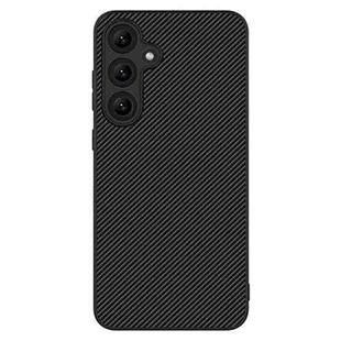 For Samsung Galaxy S24 FE 5G Carbon Fiber Texture Printing Phone Case(Black)