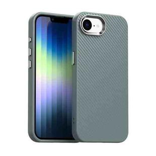 For iPhone 16e Carbon Fiber Series IMD Phone Case(Grey)