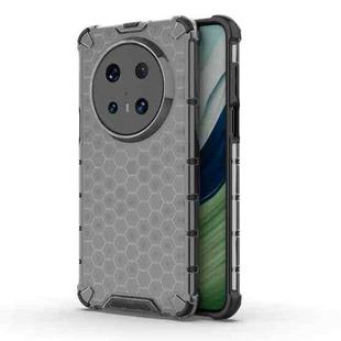 For Huawei Mate 70 Pro 5G Honeycomb Shockproof Phone Case(Black)