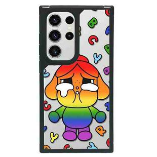 For Samsung Galaxy S24 Ultra 5G Creative Art Pattern Full Coverage Phone Case(Cry Baby B)