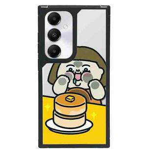 For Samsung Galaxy S24+ 5G Creative Art Pattern Full Coverage Phone Case(Greedy Kid A)