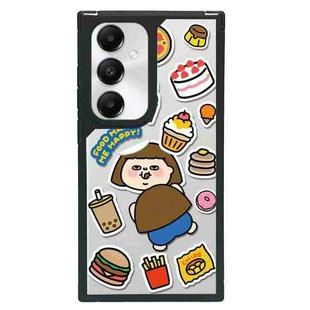 For Samsung Galaxy S24 5G Creative Art Pattern Full Coverage Phone Case(Greedy Kid B)