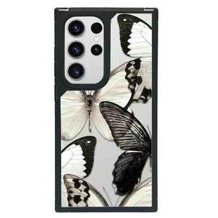 For Samsung Galaxy S23 Ultra 5G Creative Art Pattern Full Coverage Phone Case(Flowers and Butterflies C)
