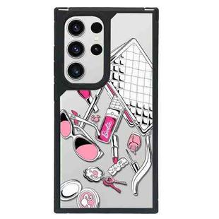 For Samsung Galaxy S23 Ultra 5G Creative Art Pattern Full Coverage Phone Case(Barbie A)