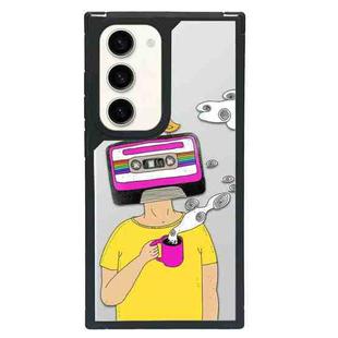 For Samsung Galaxy S23+ 5G Creative Art Pattern Full Coverage Phone Case(Enjoy Life A)