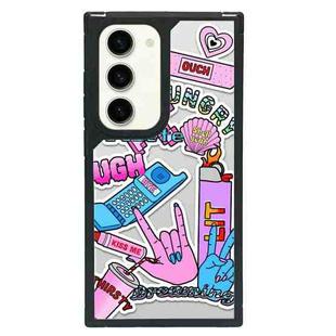 For Samsung Galaxy S23+ 5G Creative Art Pattern Full Coverage Phone Case(Enjoy Life C)