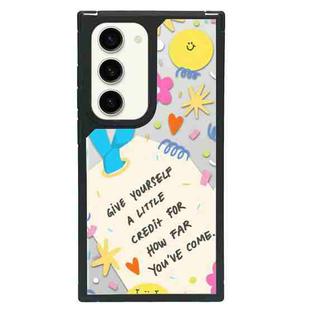 For Samsung Galaxy S23 5G Creative Art Pattern Full Coverage Phone Case(Beautiful Self B)