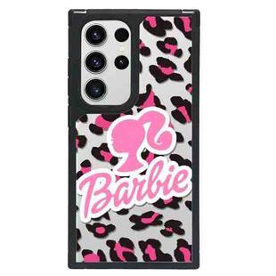 For Samsung Galaxy S22 Ultra 5G Creative Art Pattern Full Coverage Phone Case(Barbie C)