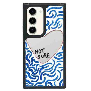 For Samsung Galaxy S22+ 5G Creative Art Pattern Full Coverage Phone Case(Unknown Feelings C)