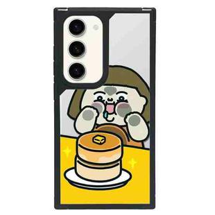 For Samsung Galaxy S22 5G Creative Art Pattern Full Coverage Phone Case(Greedy Kid A)