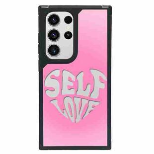 For Samsung Galaxy S24 Ultra 5G Creative Art Pattern Full Coverage Phone Case(Self Love Club B)