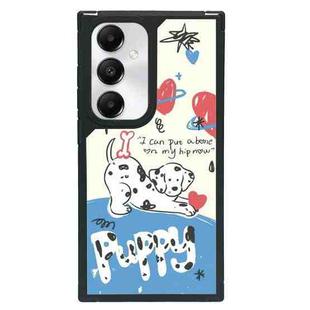 For Samsung Galaxy S24+ 5G Creative Art Pattern Full Coverage Phone Case(Puppy A)