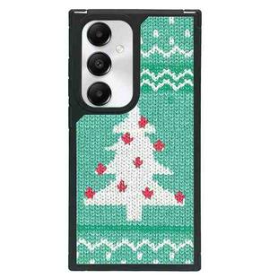 For Samsung Galaxy S24+ 5G Creative Art Pattern Full Coverage Phone Case(Knitted Christmas Tree)