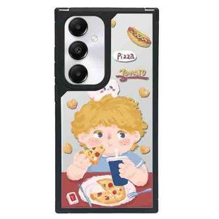 For Samsung Galaxy S23 FE 5G Creative Art Pattern Full Coverage Phone Case(Food Couple B)