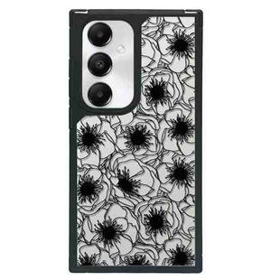 For Samsung Galaxy S23 FE 5G Creative Art Pattern Full Coverage Phone Case(Tulip Camellia A)