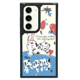 For Samsung Galaxy S23+ 5G Creative Art Pattern Full Coverage Phone Case(Puppy A)