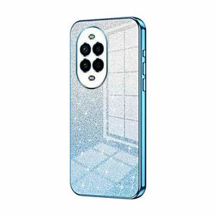 For Huawei Nova 13 Pro Gradient Glitter Powder Electroplated Phone Case(Blue)