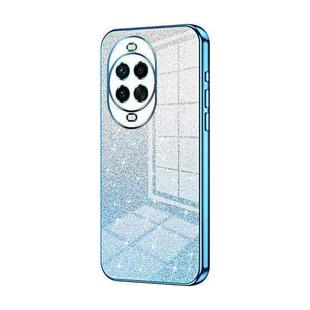 For Huawei nova 14 Pro Gradient Glitter Powder Electroplated Phone Case(Blue)