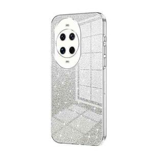 For Huawei nova 14 Ultra Gradient Glitter Powder Electroplated Phone Case(Transparent)