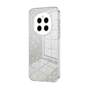 For Honor Magic7 Gradient Glitter Powder Electroplated Phone Case(Transparent)